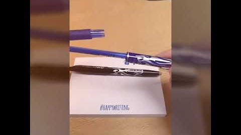 How to open & refill a Pilot FriXion Pen