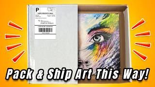 Best Way to Easily Package Artwork & Paintings For Shipping!