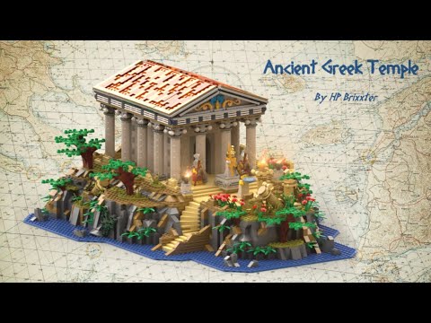 LDD and  Inventory List 5023 pieces lego  Greek Temples of Do  instructions PDF 