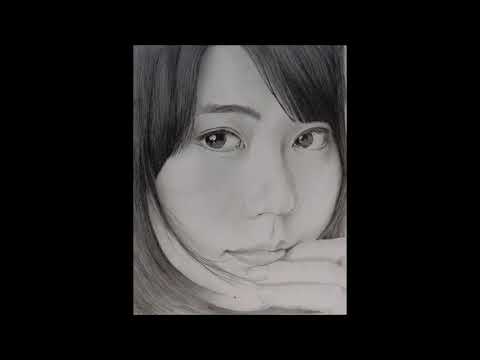 鉛筆画 有村架純 (タイムラプス) - YouTube