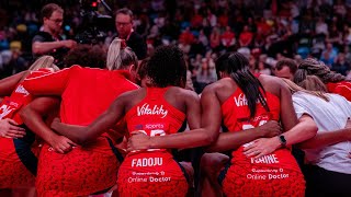 Match Highlights Vitality Roses 58-61 Silver Ferns
