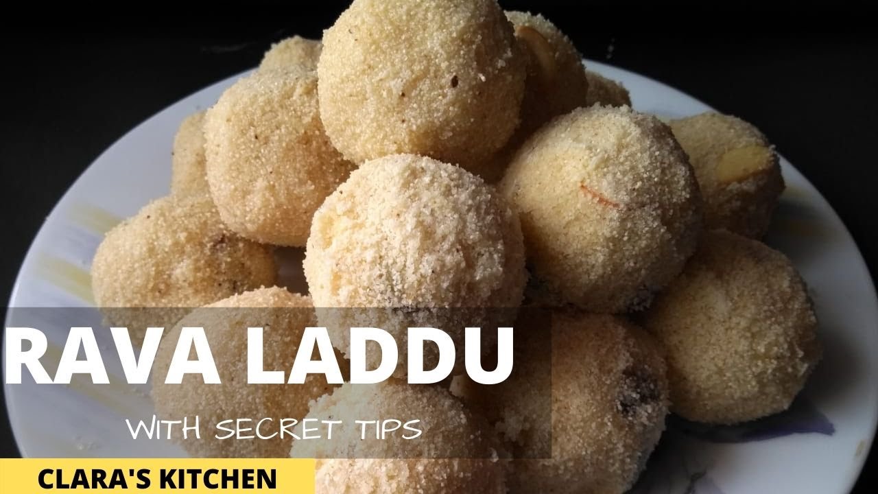 ரவா லட்டு | Rava laddu in tamil | Rava Laddu Tamil | sooji laddu | semolina laddu | clara