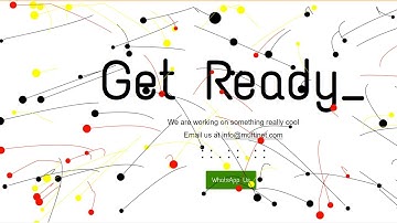How to make Cool Coming Soon Page in HTML CSS & JavaScript with WhatsApp Button