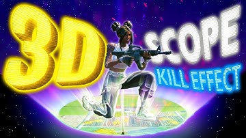 *3D SCOPE* Kill Effect For Fortnite Montages ( Fortnite Editing Like Milliam, RamboEdits ...)