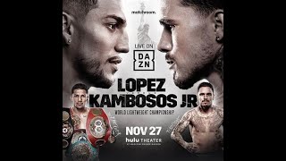 Teofimo Lopez vs George Kombosos Jr Full Fight Highlights (Crazy Upset)