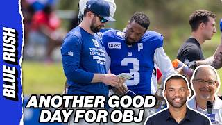 Giants Training Camp Day 8 Odell Beckham Jr Looking Like He Can Carve Out A Role Blue Rush