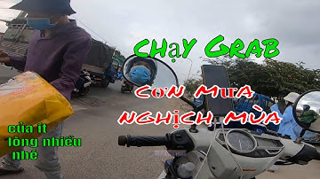 những khó khăn khi chạy xe ôm công nghệ mùa mưa sẽ như thế nào
