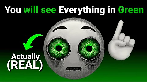 This Video will Make You See Everything in Green Color! 😱🟢