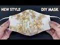 New Style! Lace Face Mask | Diy Breathable Lace Face Mask Easy Pattern From Dish Sewing Tutorial |