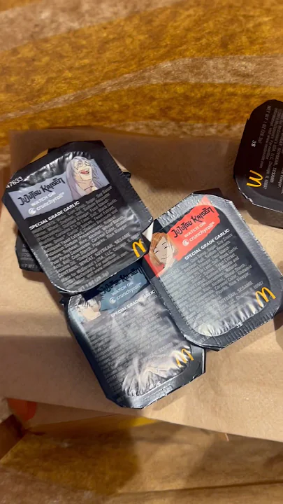 Jujutsu Kaisen McDonald’s Sauce! #Shorts