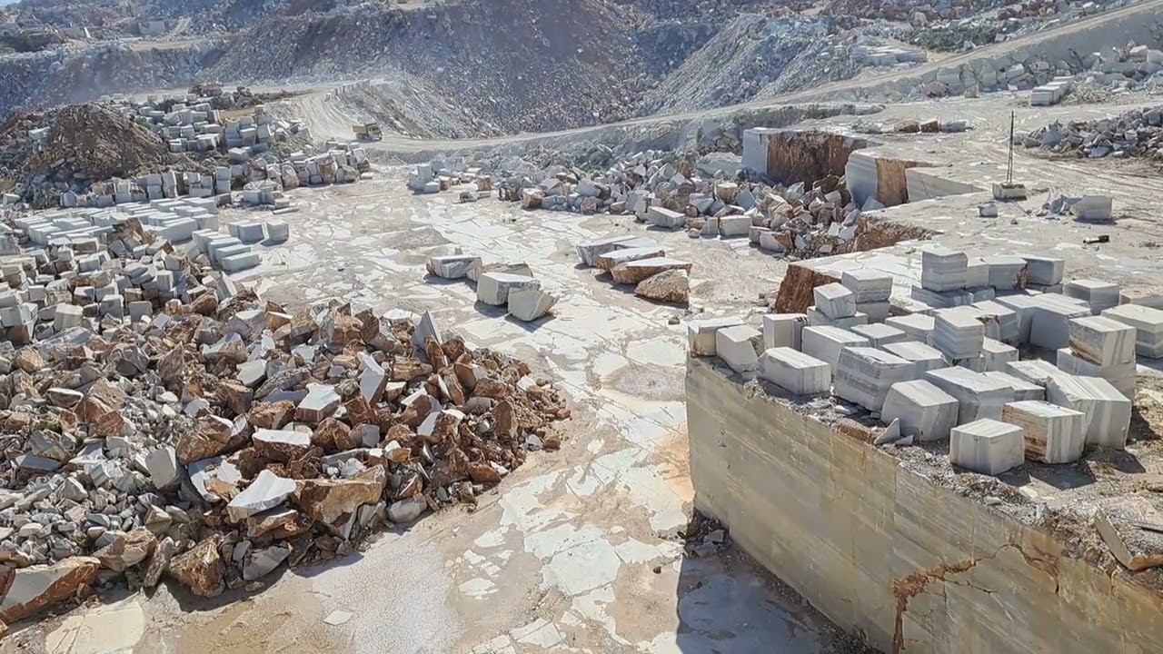 Quarry of Turkish Marble | White Marmara Marble 