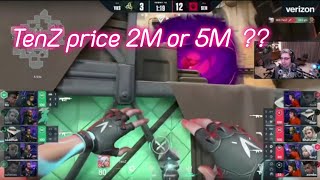 Shroud talk C9 sell Tenz to Sentinels with 5M price 