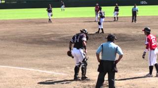20140914 FD vs ソフトバンク3軍 3回裏 (東部球場)