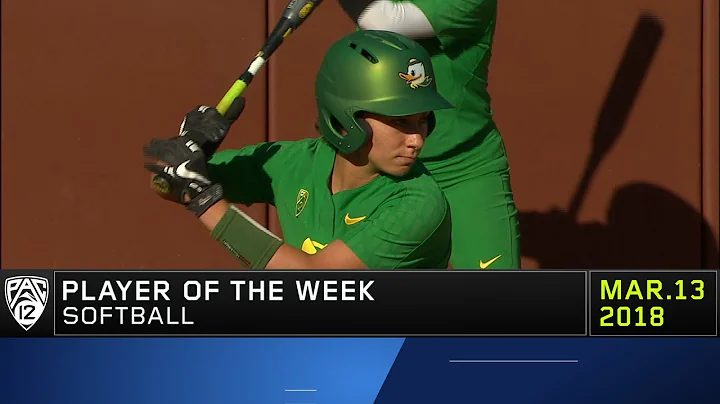 Oregon's Shannon Rhodes tabbed Pac-12 Softball Pla...