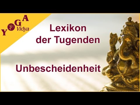 Video: Wie schreibt man unbescheiden?