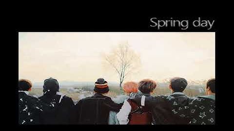 BTS Spring day/for one hour/kpop/army
