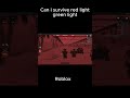 🚦 "STOP! Or you're out! 😱 Can I survive Red Light, Green Light in Roblox?#Roblox #SquidGame #Shorts"