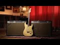 Le son fender  1959 stratocaster blonde  1963  1968 twin reverb amps