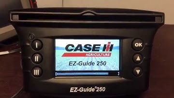 How to start up an Ez Guide 250