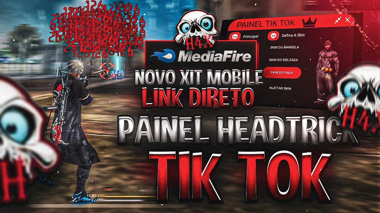 ОБНОВЛЕНО! 😱 PAINEL FFH4X TIK TOK - FFH4X MOD MENU - XIT ANDROID/IOS 100% HS - ПРЯМАЯ ССЫЛКА