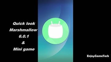Quick look Android 6.0.1 Marshmallow (Mini game up to 6 player)