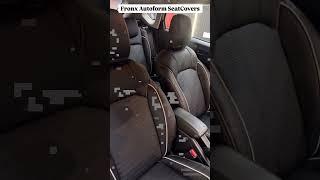 MarutiSuzuki Fronx Autoform SeatCovers #autoformseatcovershyderabad #carseatcovershyderabad#autoform
