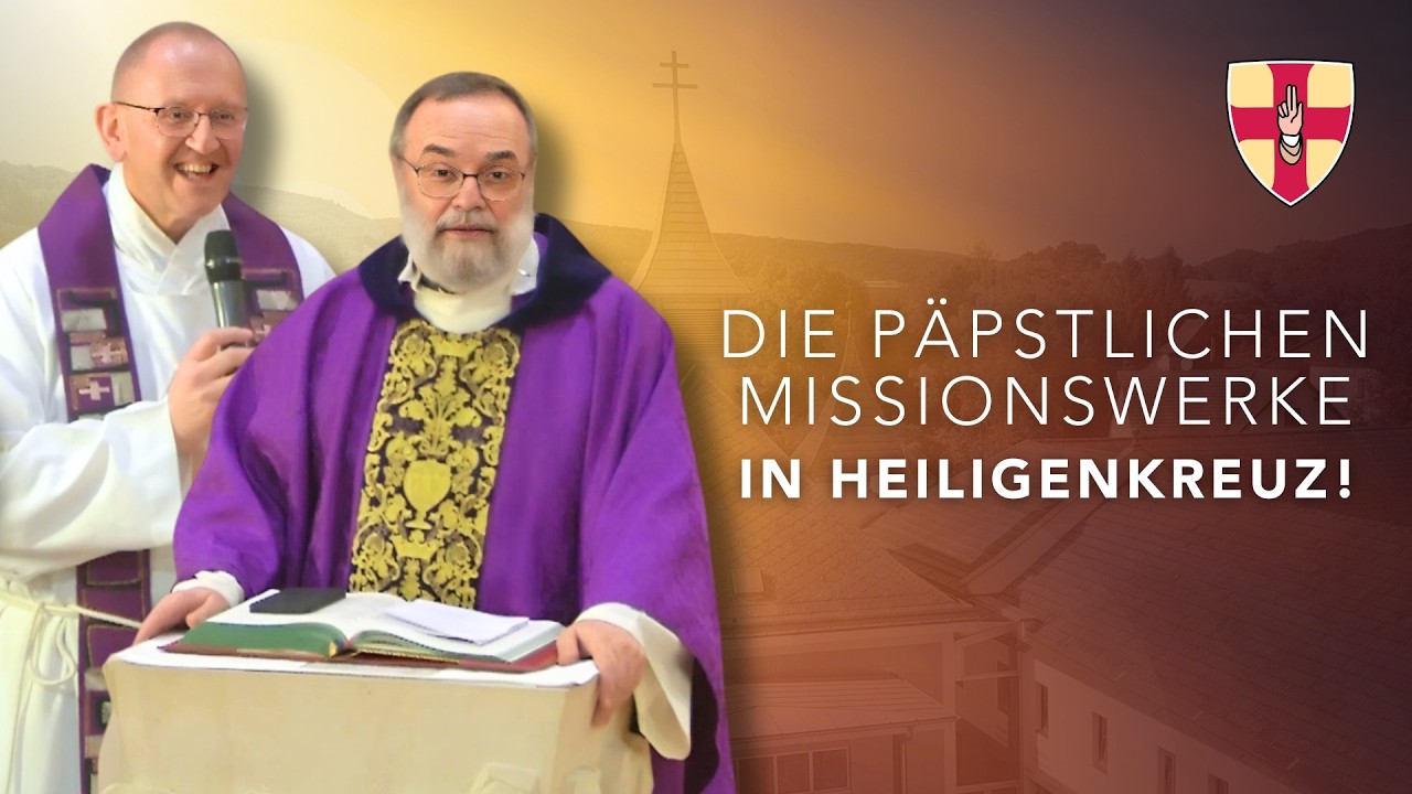 Die Päpstlichen Missionswerke in Heiligenkreuz | Father Ted Novak und Pater Karl Wallner