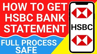 how to download HSBC bank statements in uk | HSBC bank statement download | Online Banking