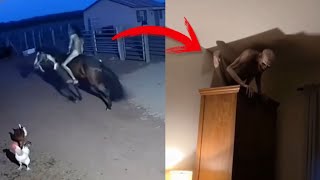 The cameras captured these terrifying events that no one can explain.