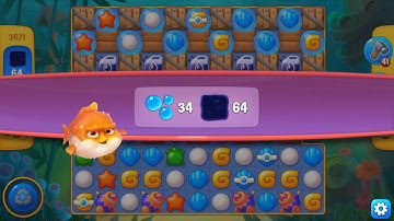 Fishdom. Hard Level 3671. HD Quality