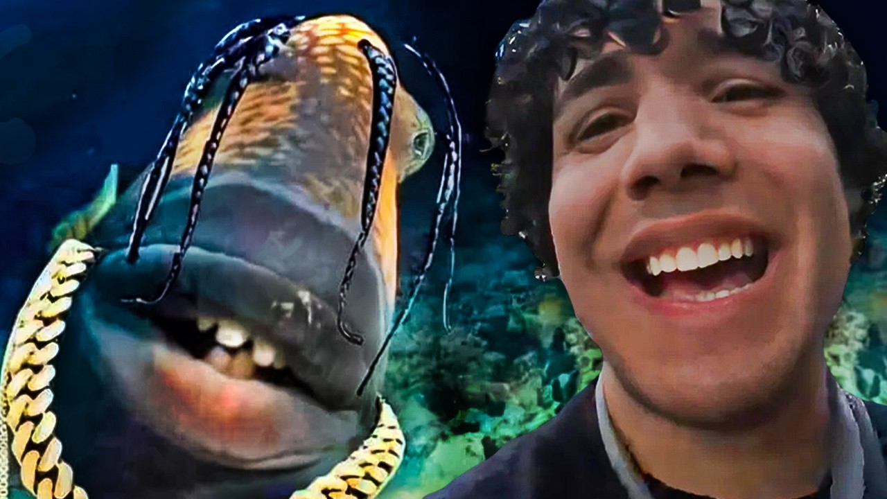 EXPLOREI O AQUÁRIO MAIS ESTRANHO QUE EU JA VI