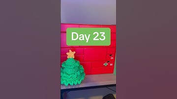 Day 23 of the woobles crochet advent calendar ✨ #christmas #adventcalendar #advent #crochetting