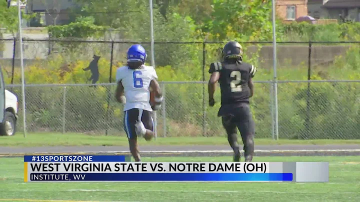 West Virginia State falls to Notre Dame