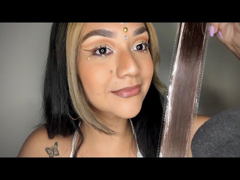 💇🏽‍♀️💖TE COLOCO EXTENSIONES💖💇🏽‍♀️/ASMR EN ESPAÑOL (Roleplay)