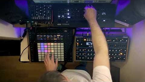 Sade granular -  Ableton Push 2, Peak, Minilogue XD, Sade 