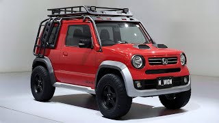 🚙💚 2026 Honda N Wgn Mini Off Road Concept – Is This The Cutest Compact Off Road Kei Car Of 2026