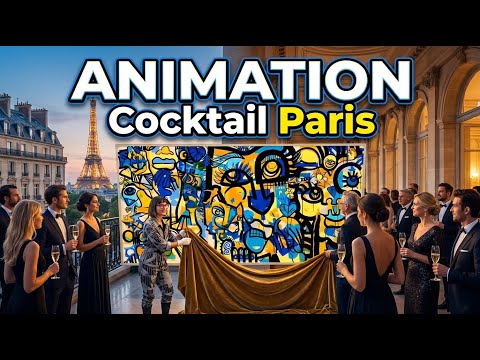 FONDS DE GARANTIE PARIS - Animation Fresque en Cocktail par aNa et Christophe Chazot MY ART BOX