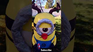 Minions Stuart Christmas Inflatable