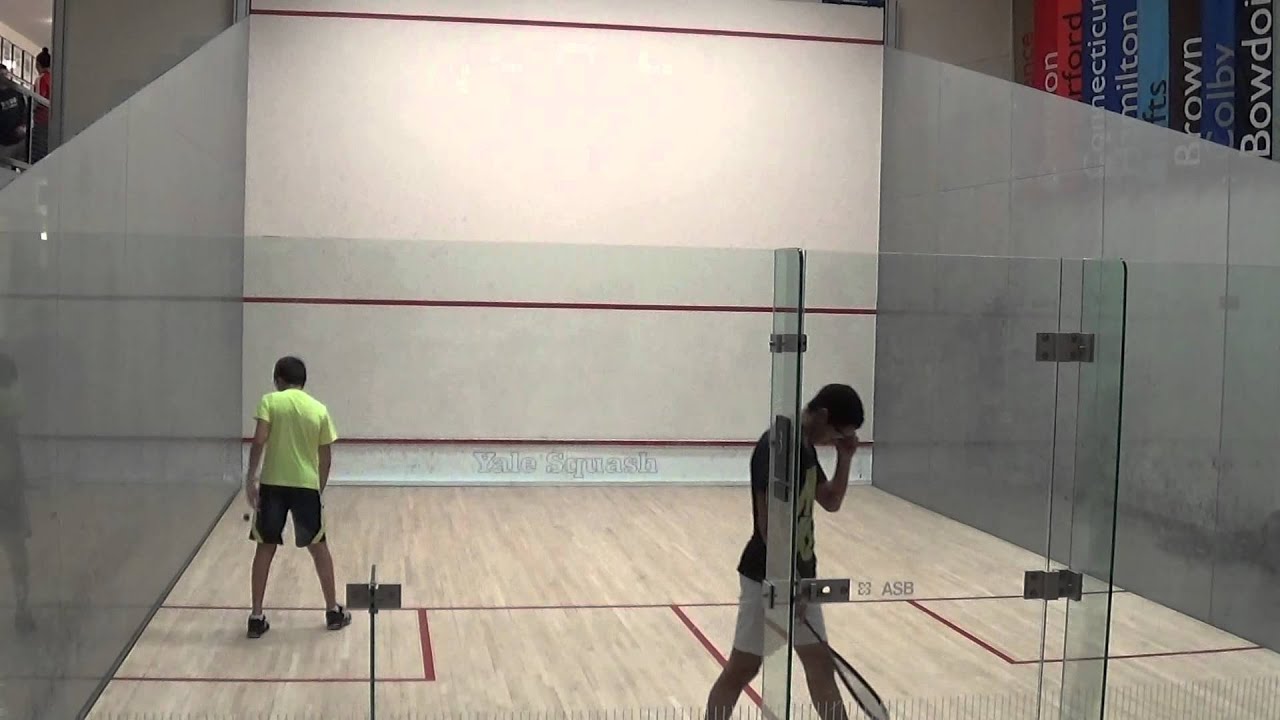SQUASH US JUNIOR OPEN 2015 FINAL BU15 TOLBA VS 3 SET YouTube