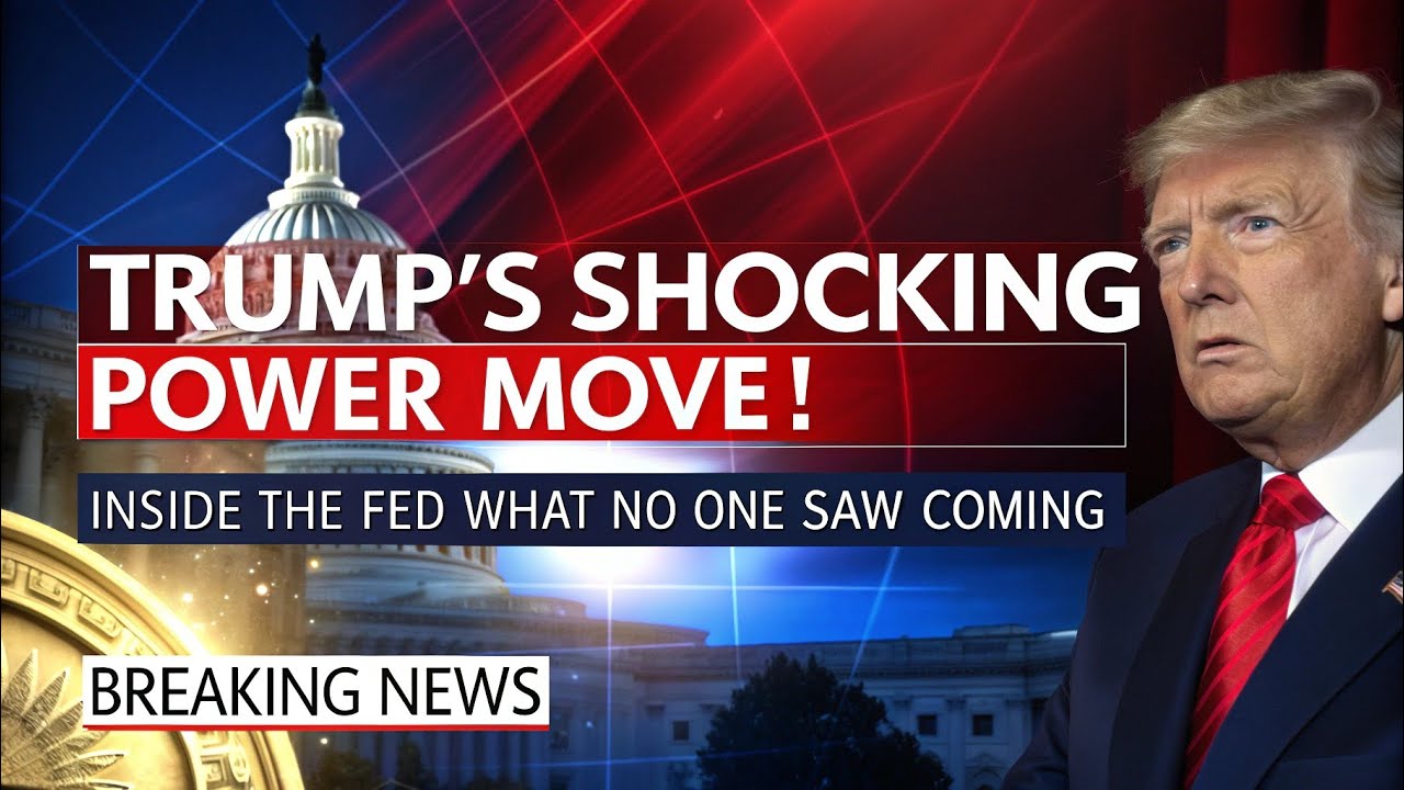 Trump’s Shocking Power Move Inside the Fed l What No One Saw Coming l