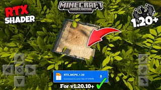 Minecraft Pocket Edition용 Rtx 셰이더 - 1.20 🔥 | Render Dragon [100% 작동] screenshot 2
