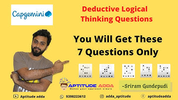 Capgemini Deductive Logical Thinking Top 7 Models #capgemini Game based Aptitude Test