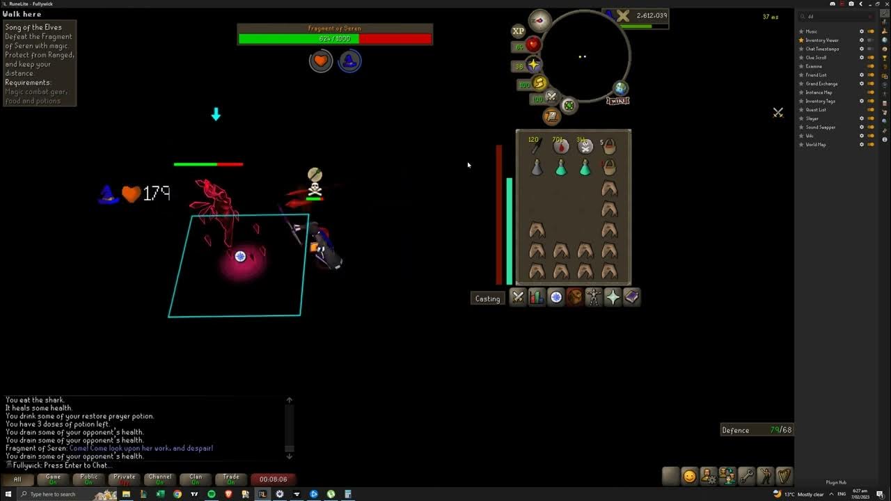 Fragment of seren absolute clutch youtube