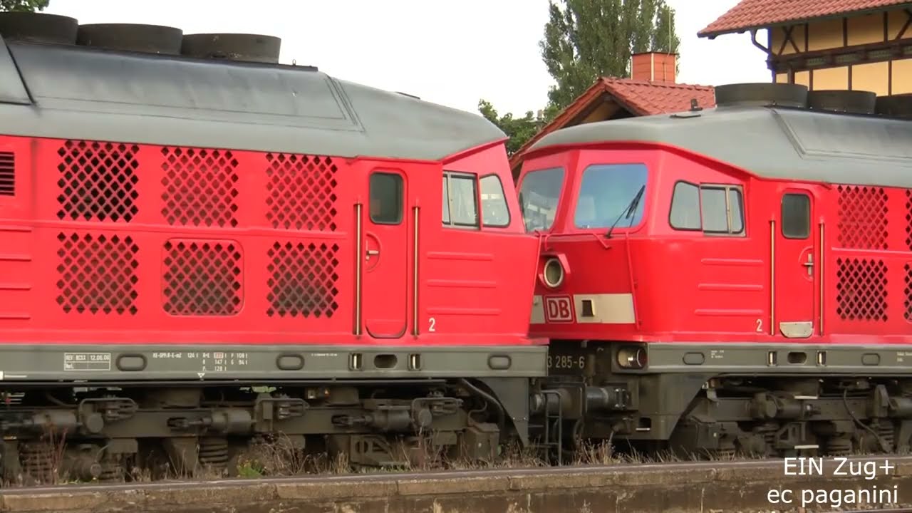 Nicht gut! Wenn der Werrakies mal pünktlich fährt! Dann wird's dunkel mit den 232/233 bei Abfahrt!