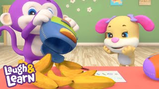 Getting Ready For School With Monkey & Sis New Song Toddler Show Kids Learn Laugh & Learn