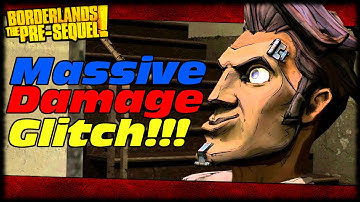 Borderlands The Pre-Sequel Handsome Jack Massive Damage Glitch! Millions Of Damage Per Second!
