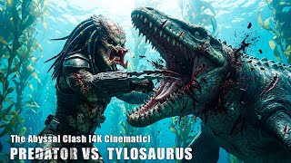 Predator V.s Tylosaurus The Abyssal Clash 4K Cinematic