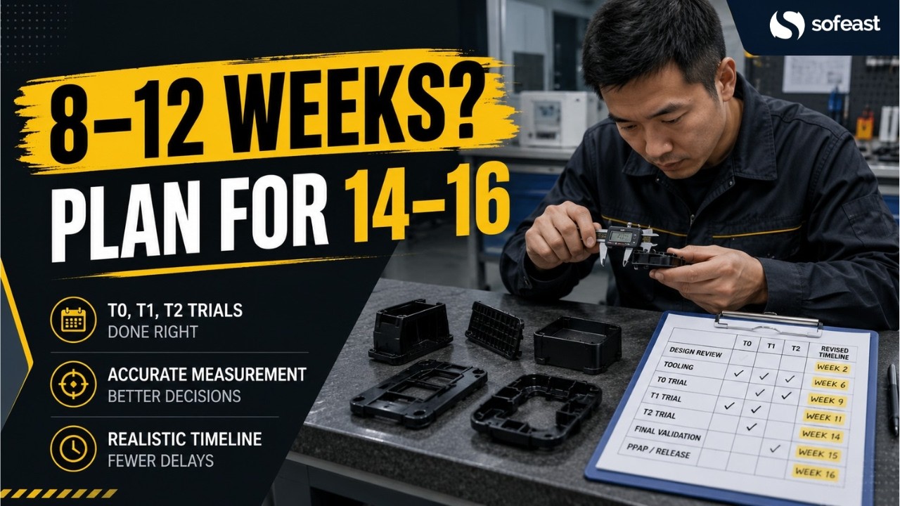 Why 8–12 Week Tooling Timelines Become 14–16 Weeks 