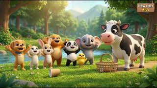 Milo and Friends Save the Baby Elephant’s Forest! 🐘🌳 | Animal Rescue Cartoon for Kids