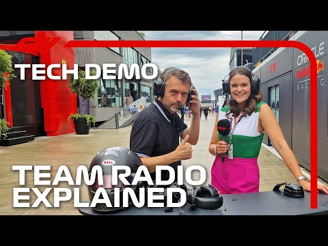 How Do F1 Teams Communicate Over A Race Weekend? Albert Fabrega?s F1 TV Tech Demo | Crypto.com